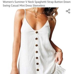 White summer dress